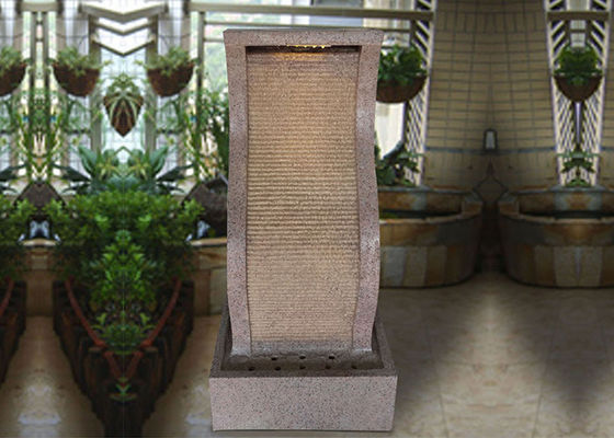 চীন বিলাসবহুল প্যাটিও অলঙ্কার স্যান্ডস্টোন জলের ফোয়ারা সরবরাহকারী