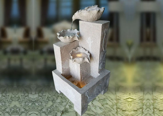 স্কয়ার বেস লোটাস স্যান্ডস্টোন ওয়াটার ফোয়ারা সরবরাহকারী